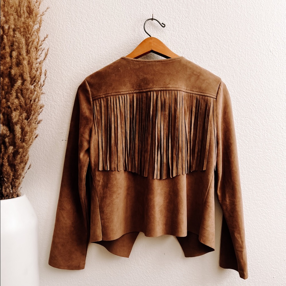 MAKERS OF DREAMS Suede Leather Jacket